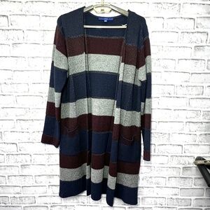 |•APT. 9•| Striped Long Cardigan